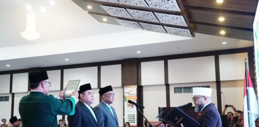 Iswahyudi Resmi Dilantik sebagai Direktur Utama Bank Bengkulu