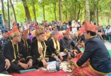 BMA Lebong Gelar Upacara Adat Tepung Bumai Kedurai Agung