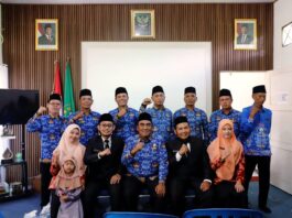 Tingkatkan Pelayanan Berdampak, Kemenag Lebong ikuti Pelantikan Nasional Kepala KUA Secara Daring