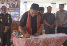 Bupati Azhari Launching Pilkades Serentak 2026 Tekankan Netralitas