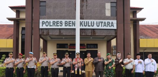 Kapolda Bengkulu Lakukan Kunjungan Kerja ke Polres Bengkulu Utara, Tekankan Sinergitas dan Pelayanan Humanis